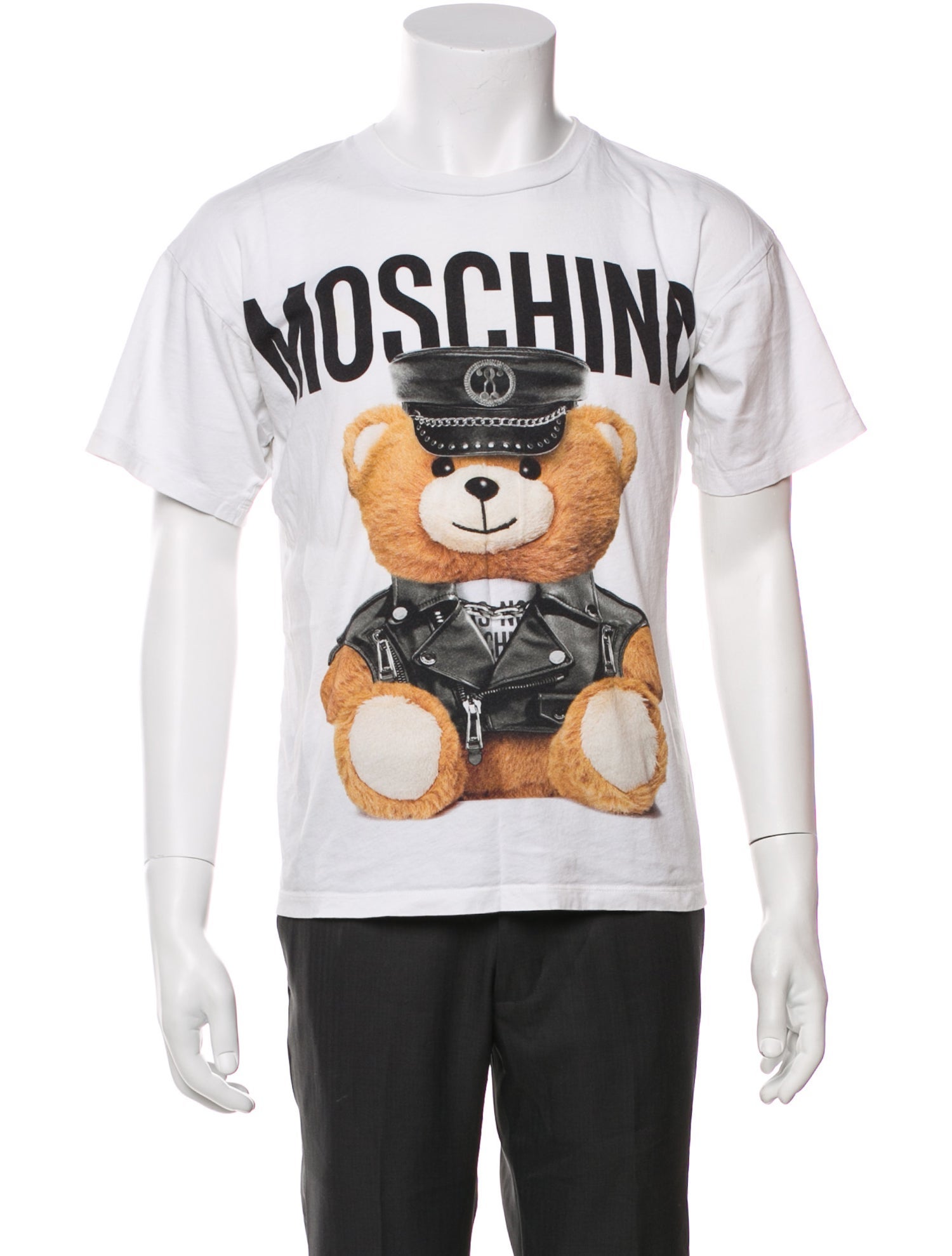 Moschino Graphic Print Crew Neck T-Shirt