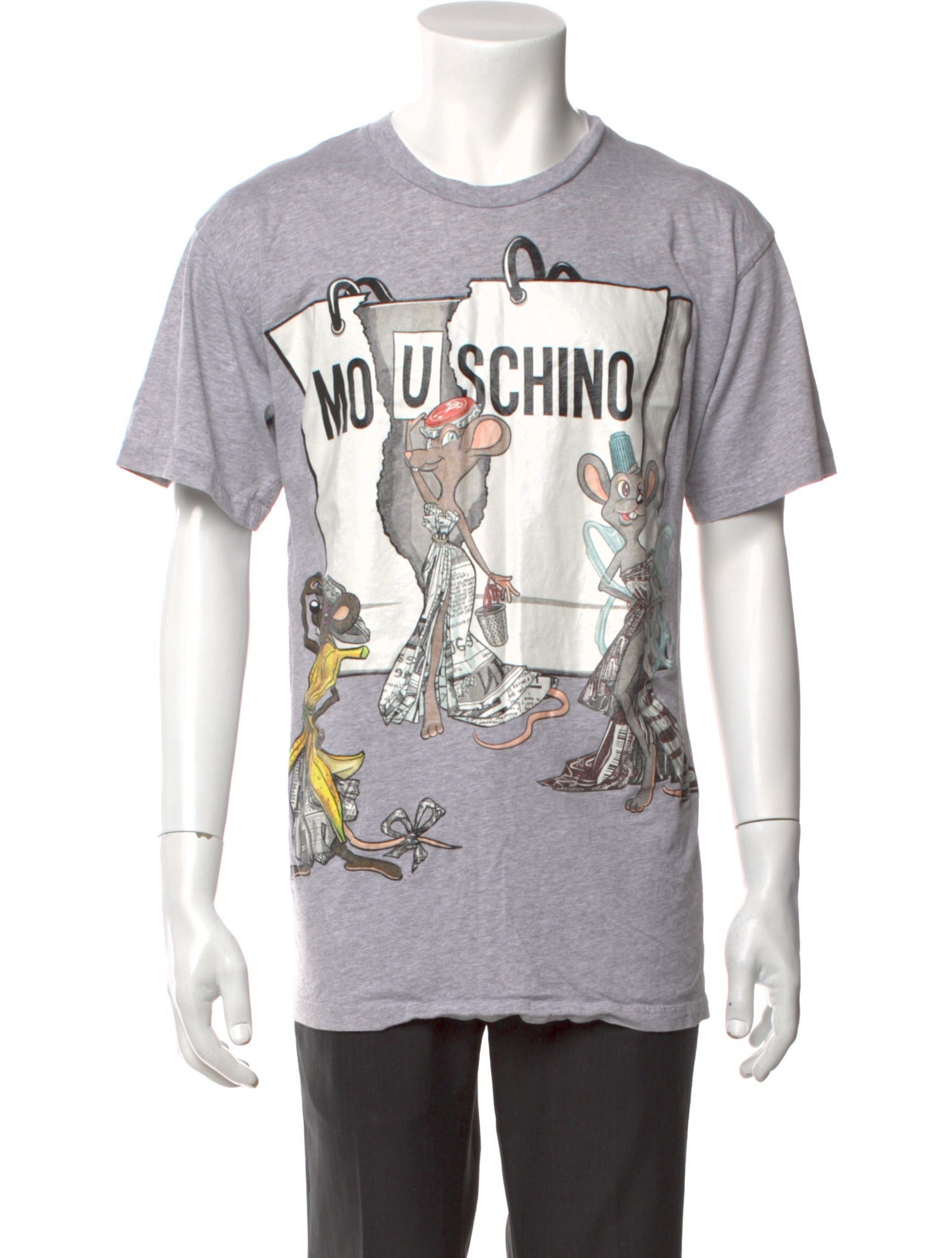 Moschino Graphic Print Crew Neck T-Shirt