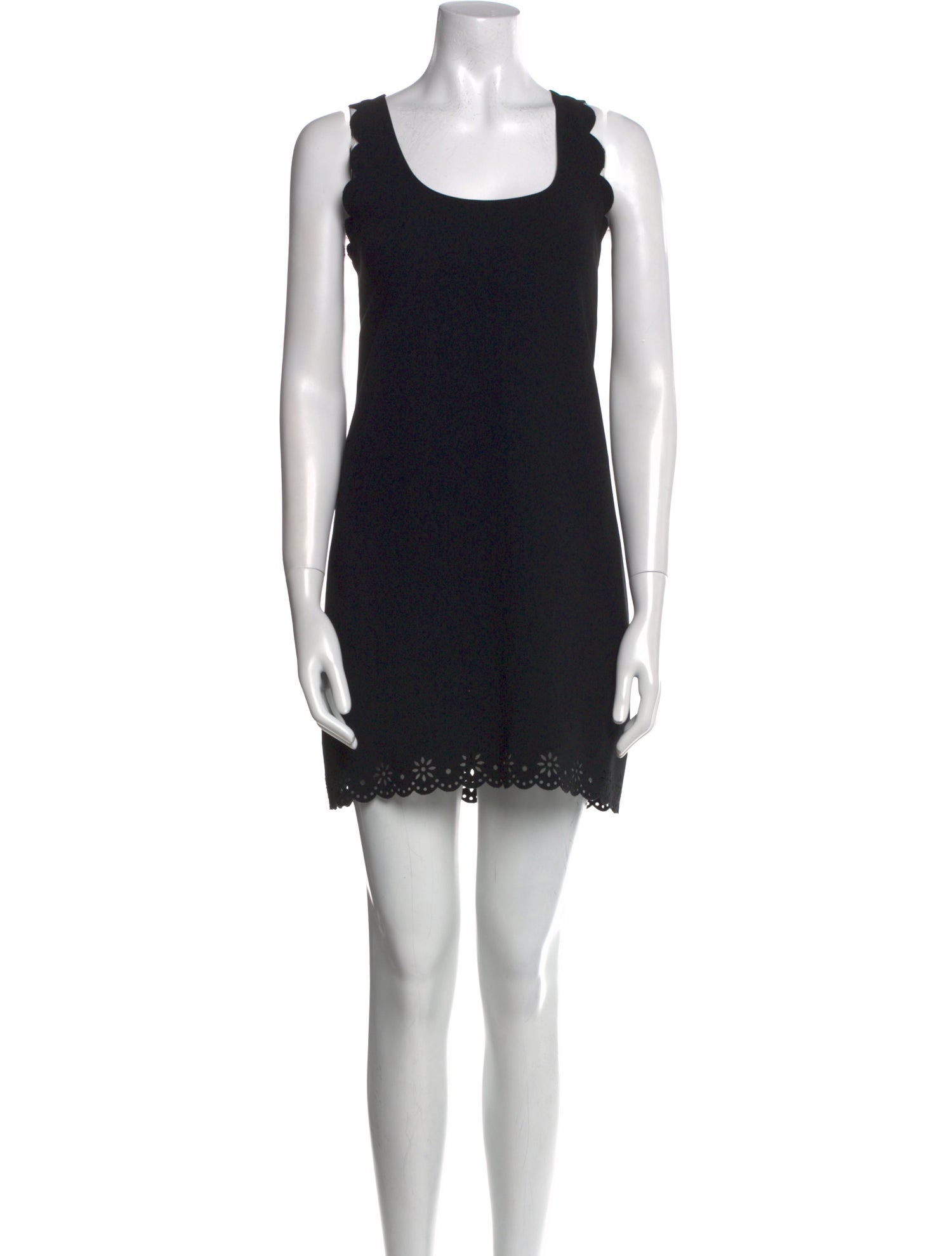 Moschino Scoop Neck Mini Dress