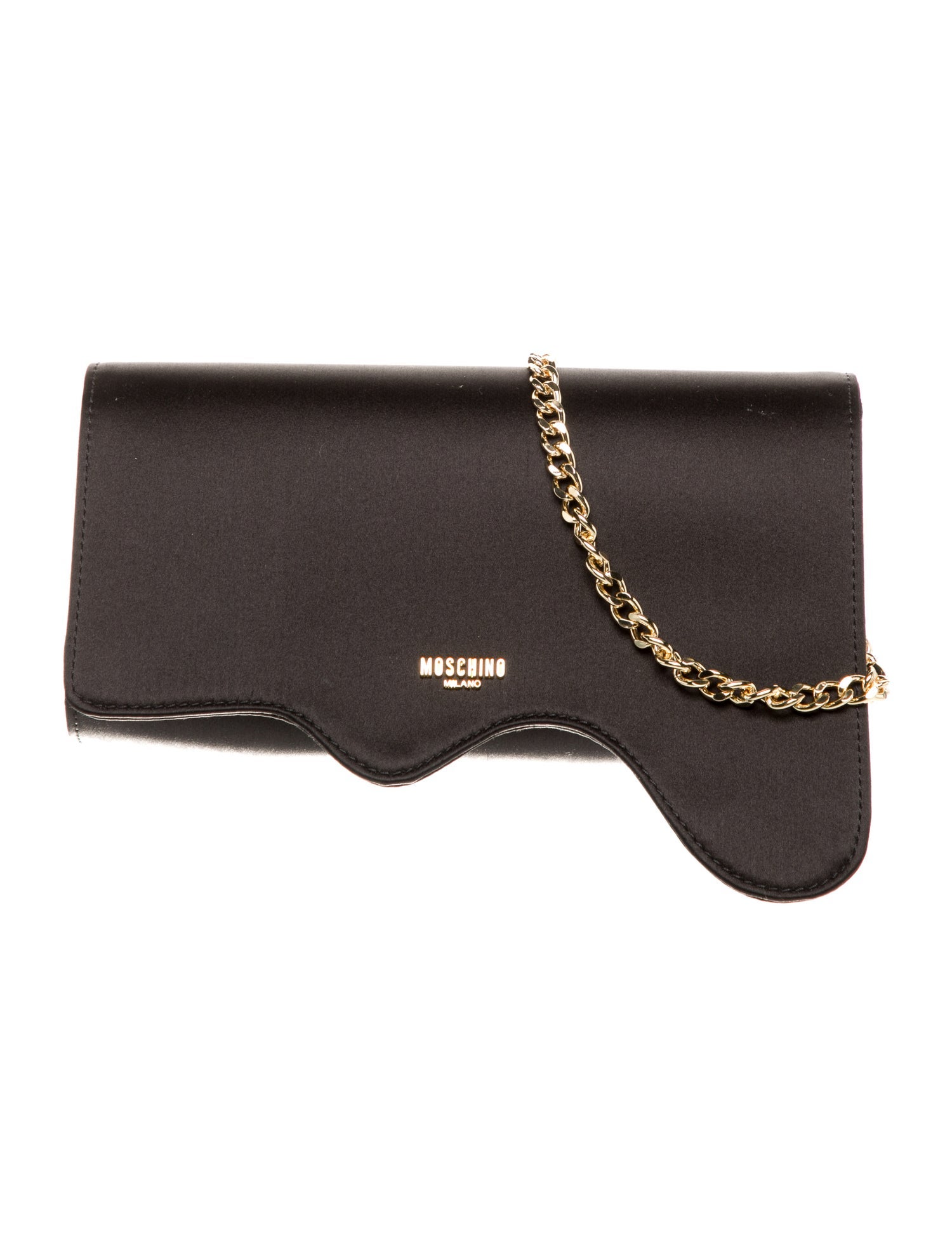 Moschino Satin Evening Bag