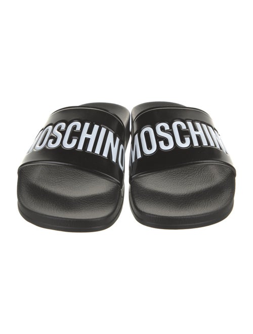 Moschino Rubber Printed Slides