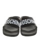 Moschino Rubber Printed Slides