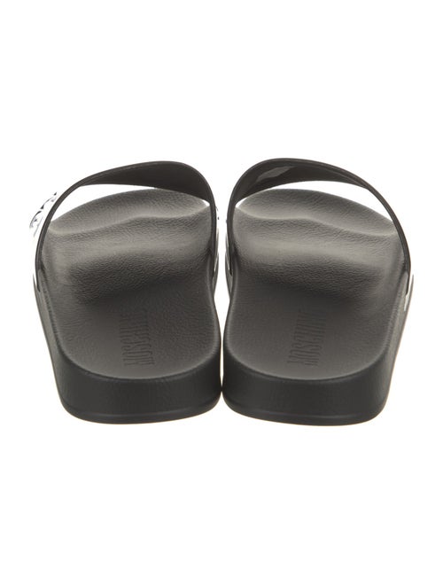 Moschino Rubber Printed Slides
