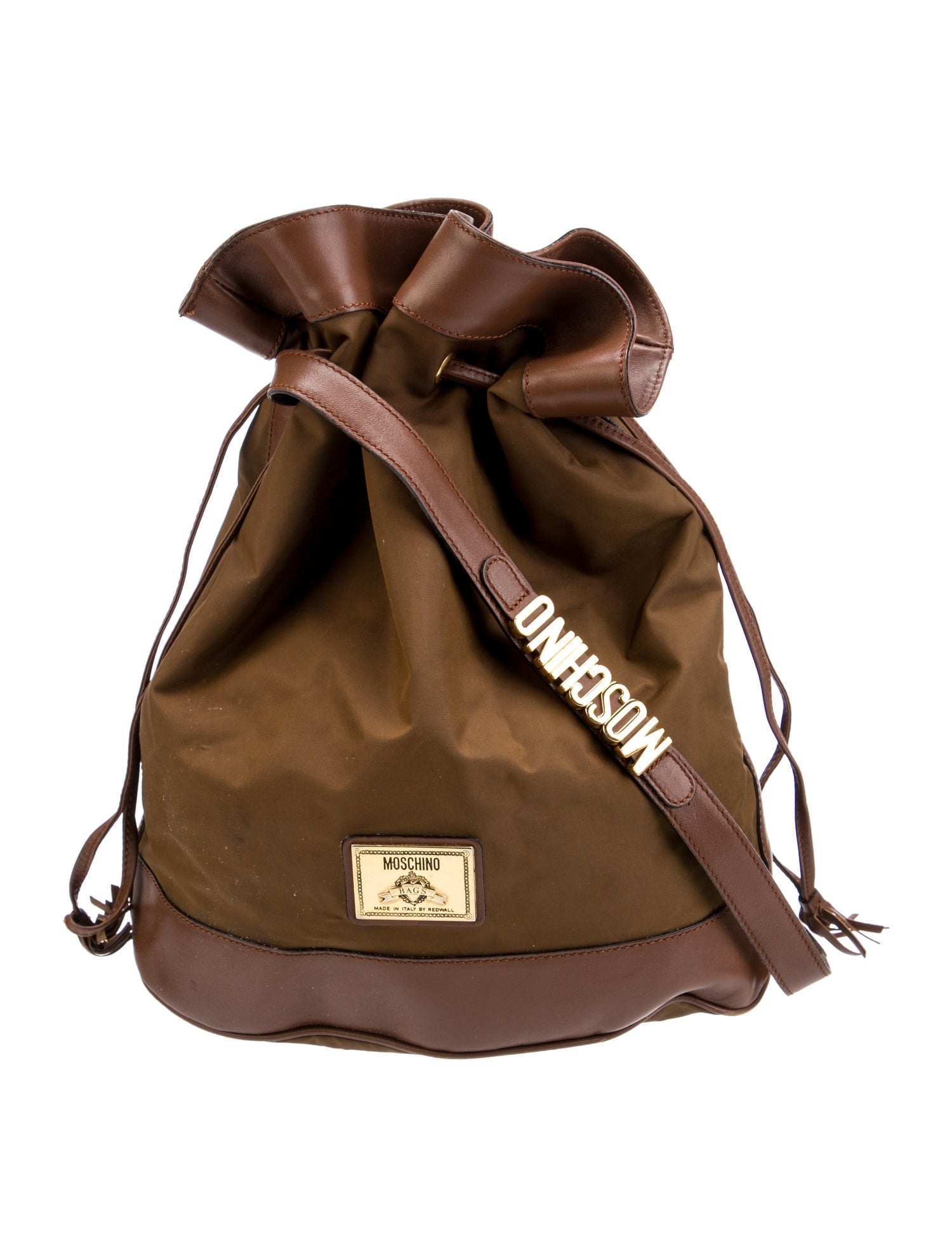 Moschino Signature Bucket Bag