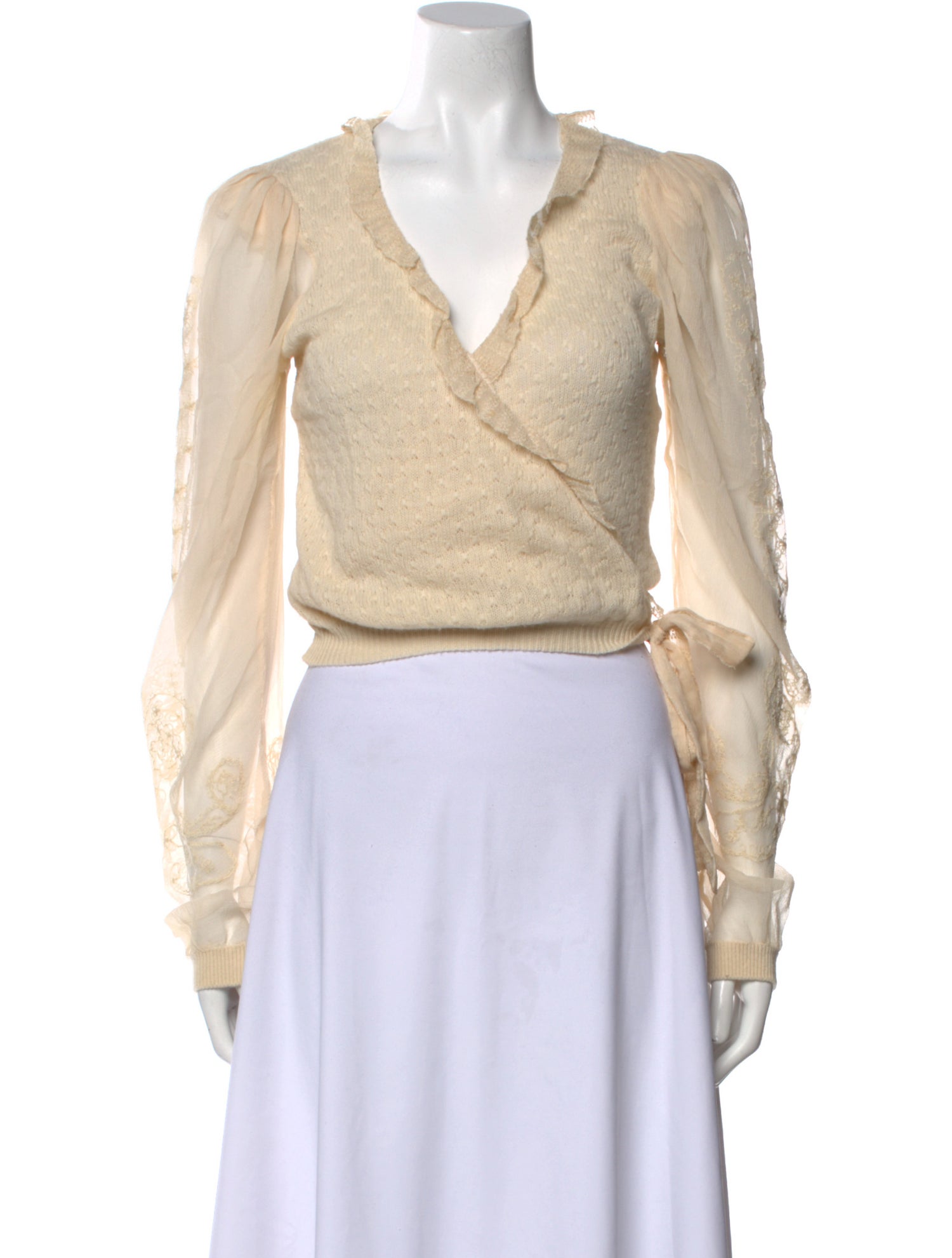 Moschino Virgin Wool V-Neck Sweater