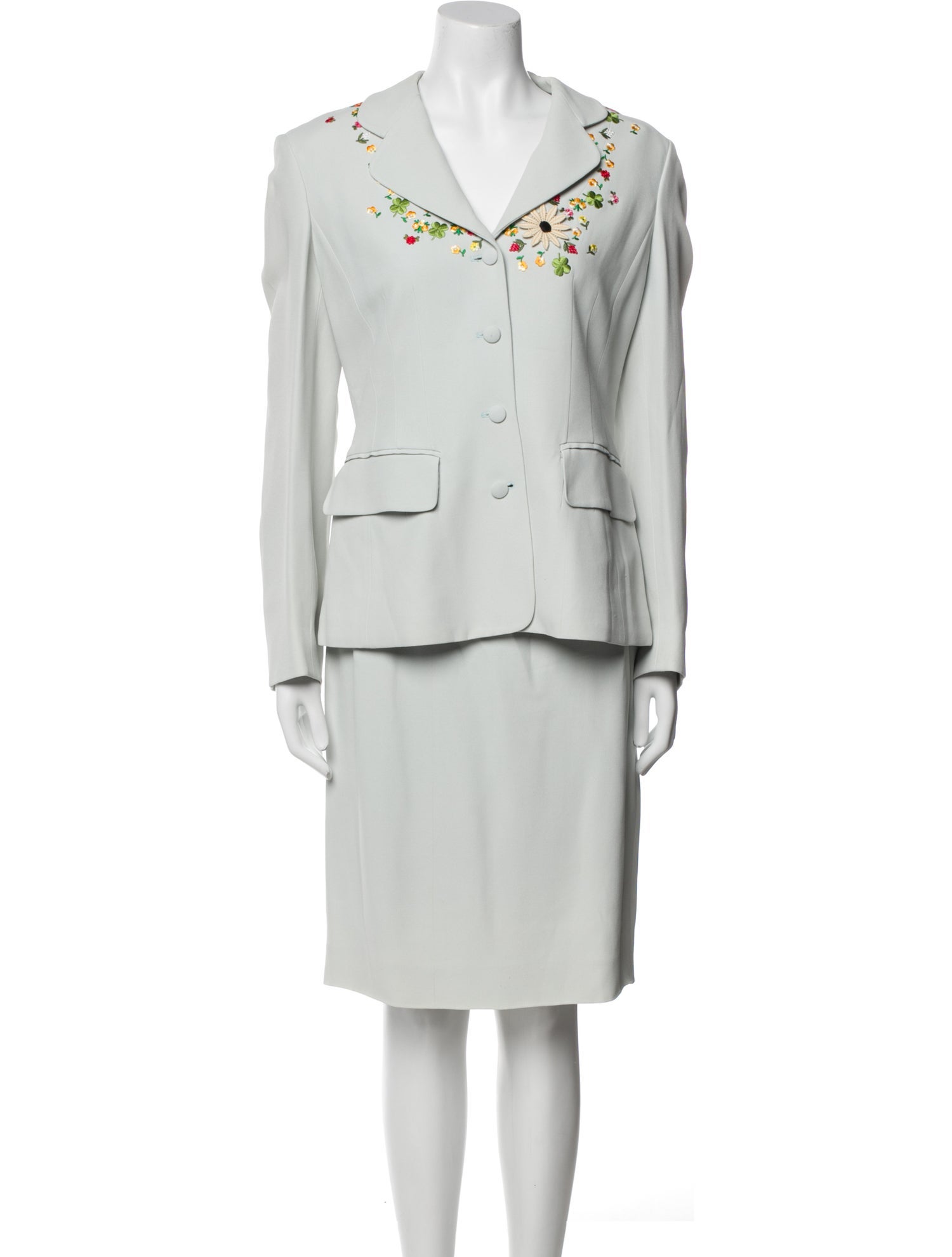 Moschino Cheap and Chic Vintage 1990's Skirt Suit