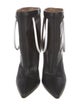 Moschino Leather Graphic Print Boots