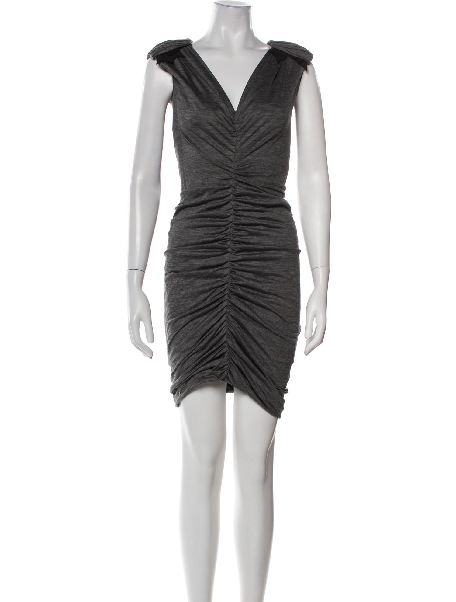 Moschino Wool Knee-Length Dress