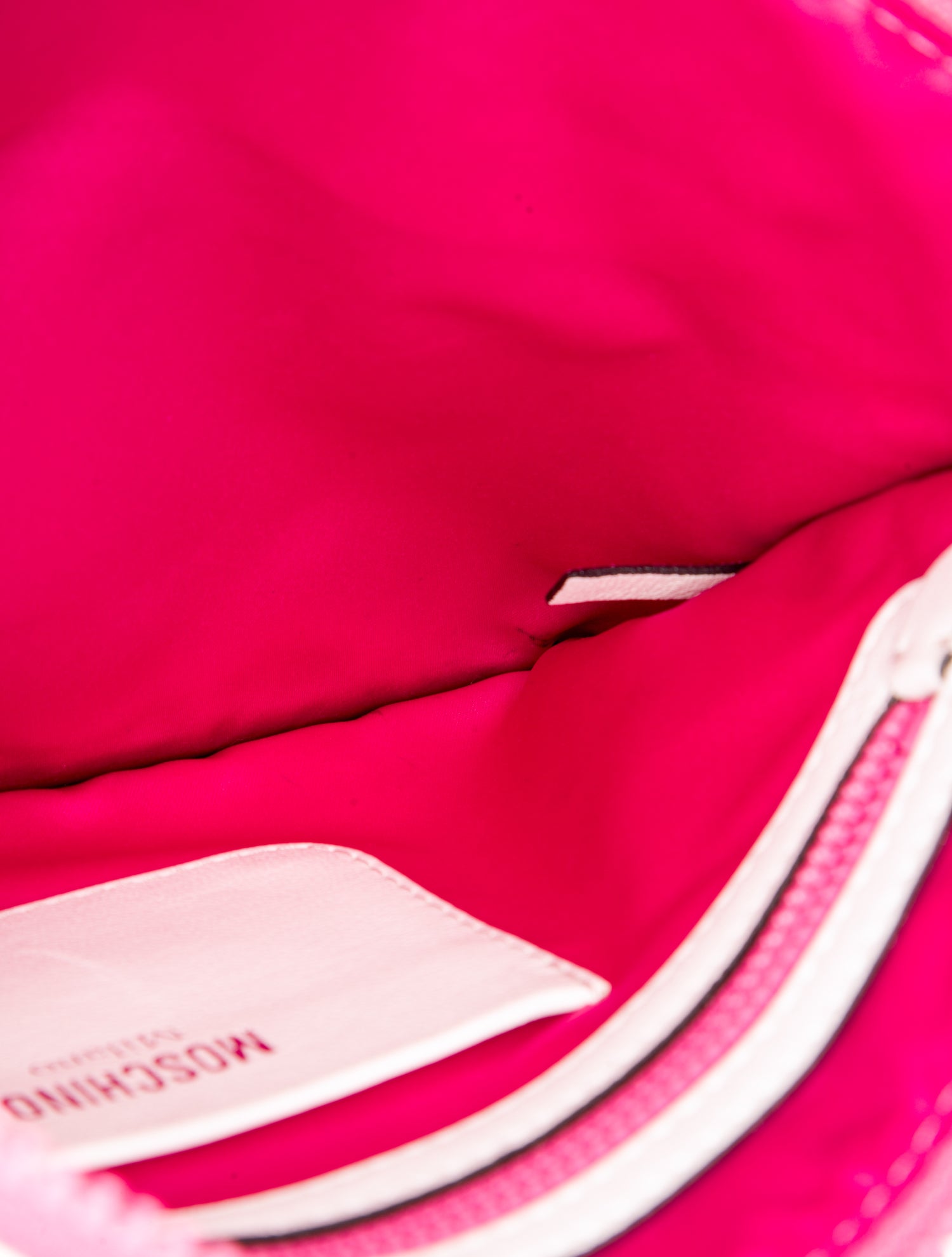 Moschino Leather Clutch