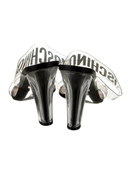 Moschino Leather Slides