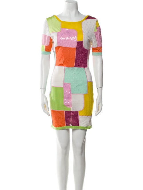 Moschino Virgin Wool Mini Dress