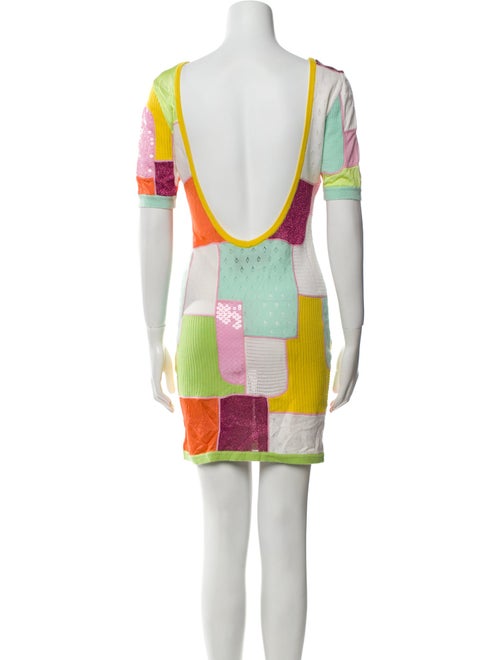 Moschino Virgin Wool Mini Dress