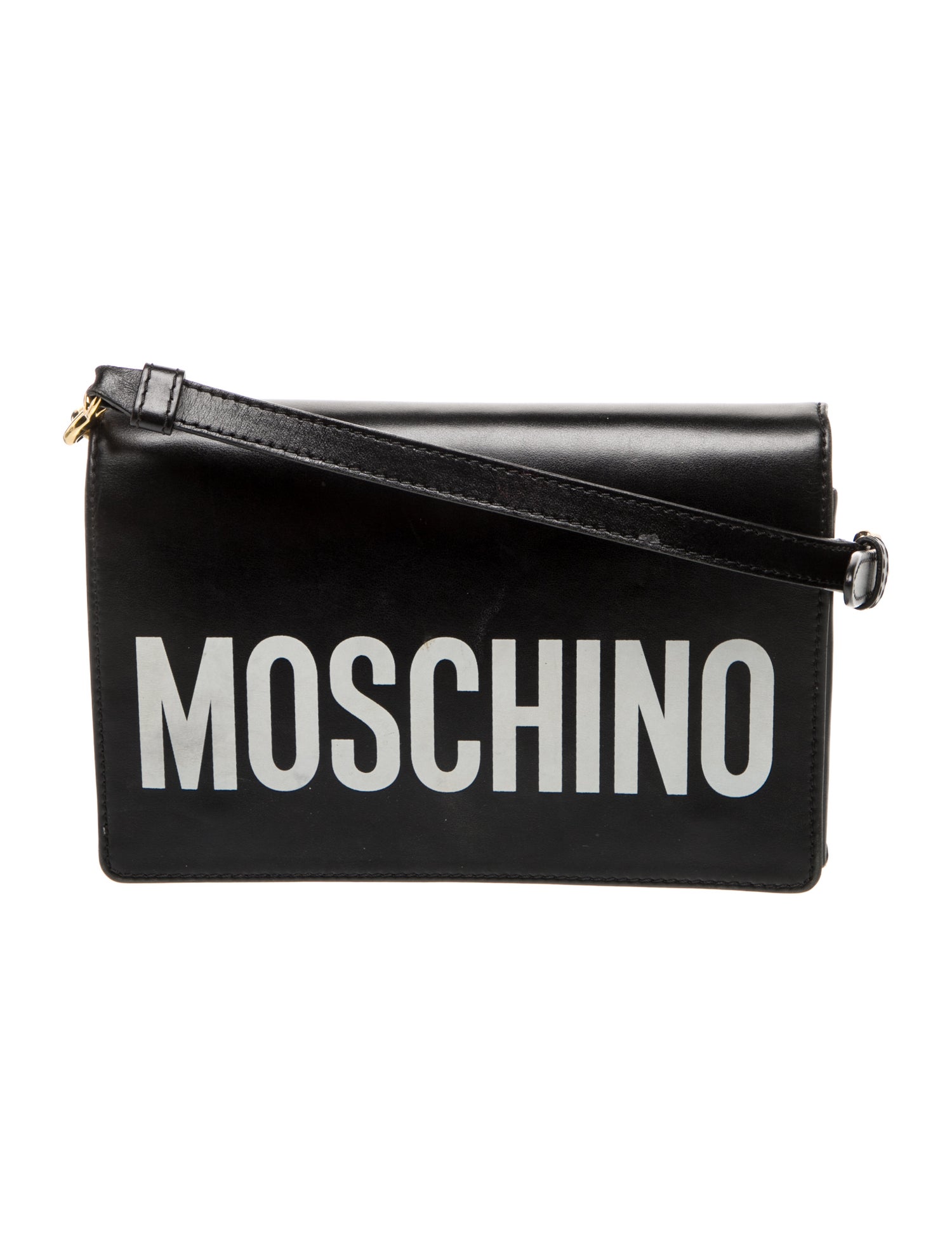 Moschino Leather Crossbody Bag