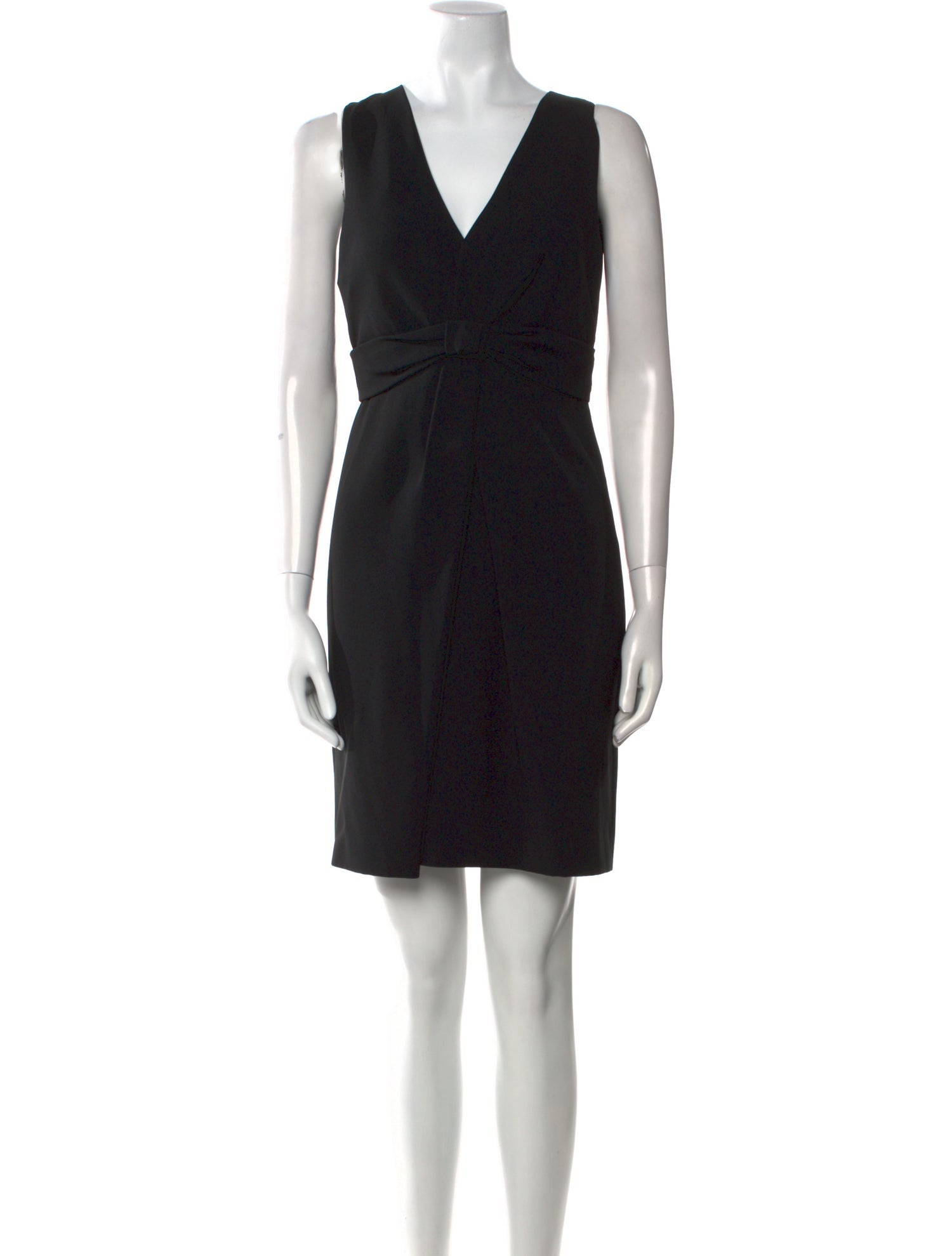 Moschino V-Neck Knee-Length Dress