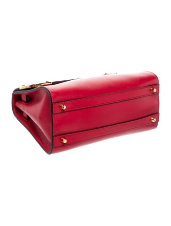 Moschino Leather Top Handle Bag