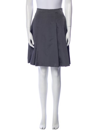 Moschino Silk Knee-Length Skirt