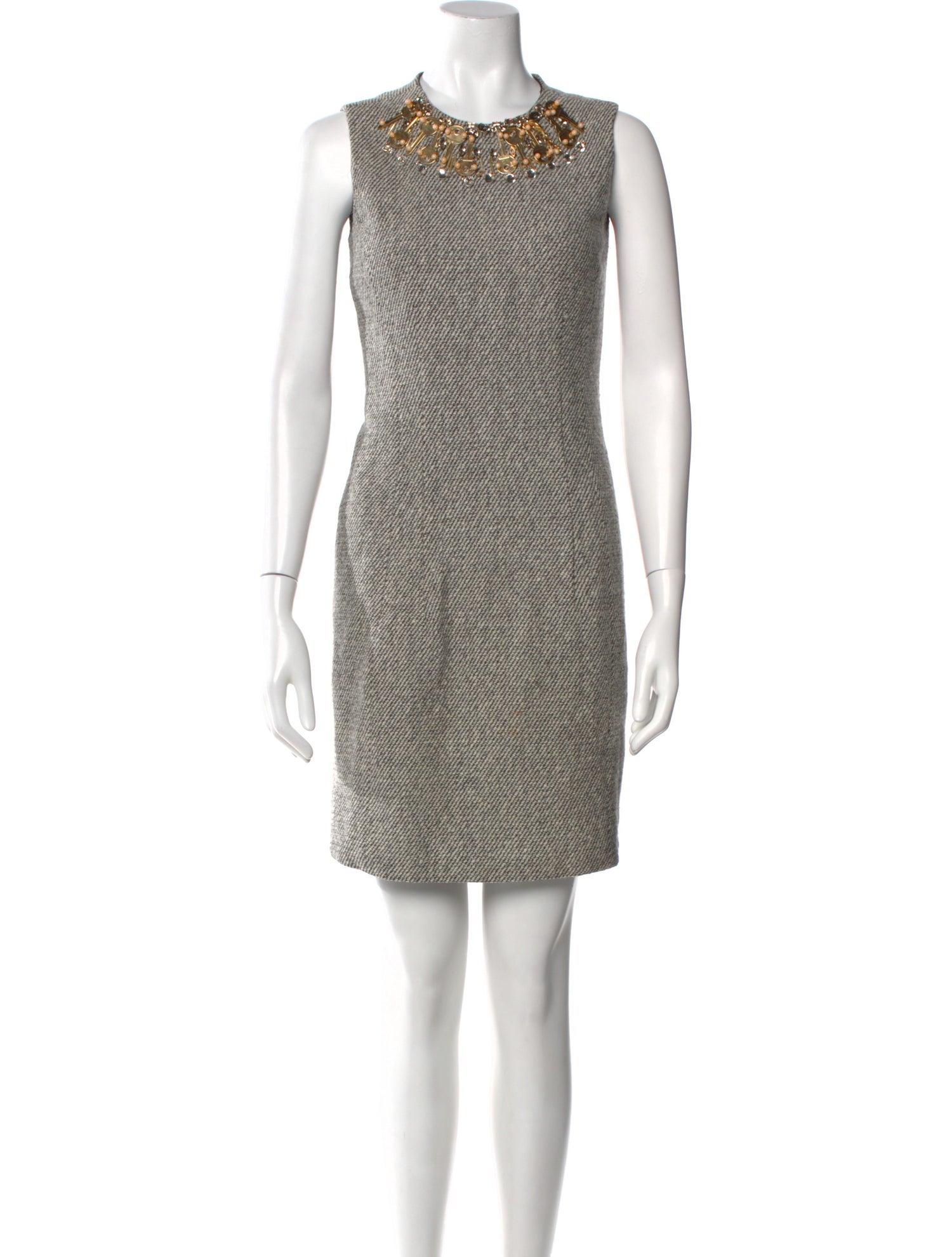 Moschino Virgin Wool Mini Dress