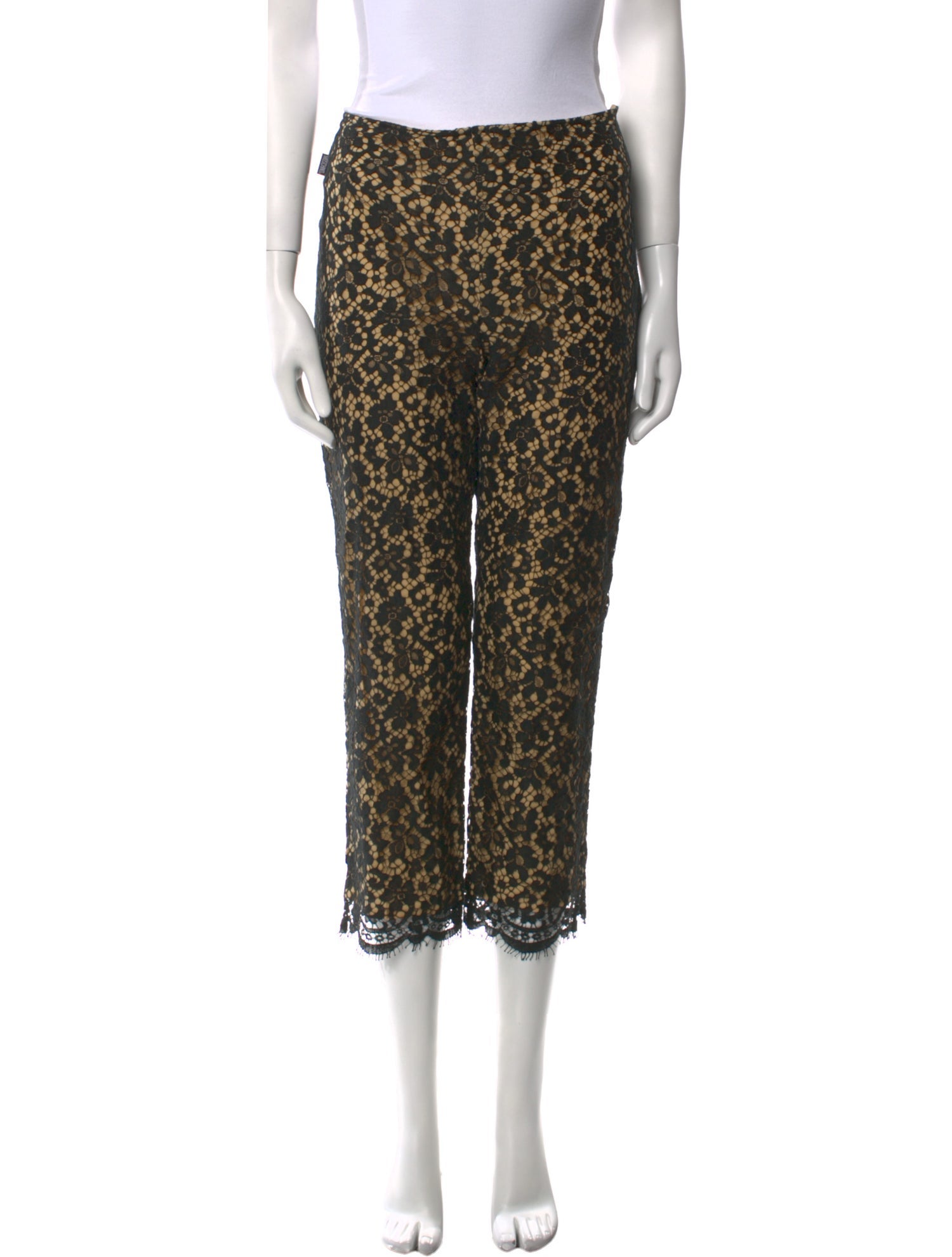 Moschino Printed Straight Leg Pants