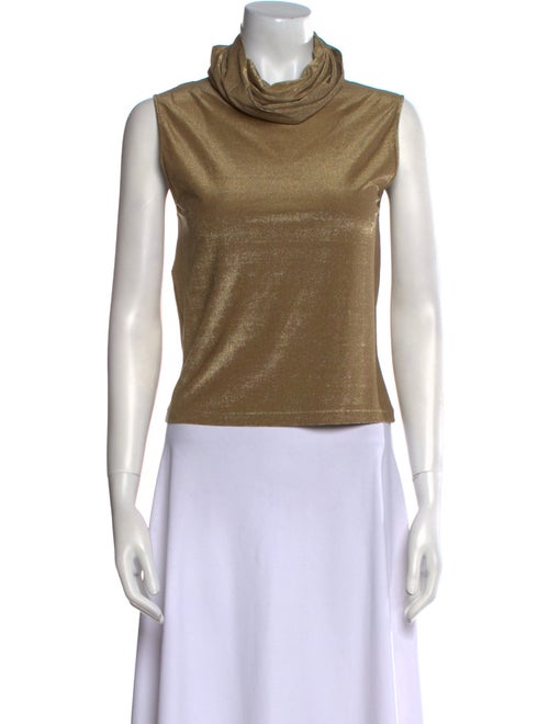 Moschino Couture Cowl Neck Sleeveless Top