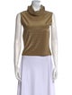 Moschino Couture Cowl Neck Sleeveless Top