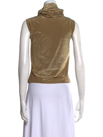 Moschino Couture Cowl Neck Sleeveless Top