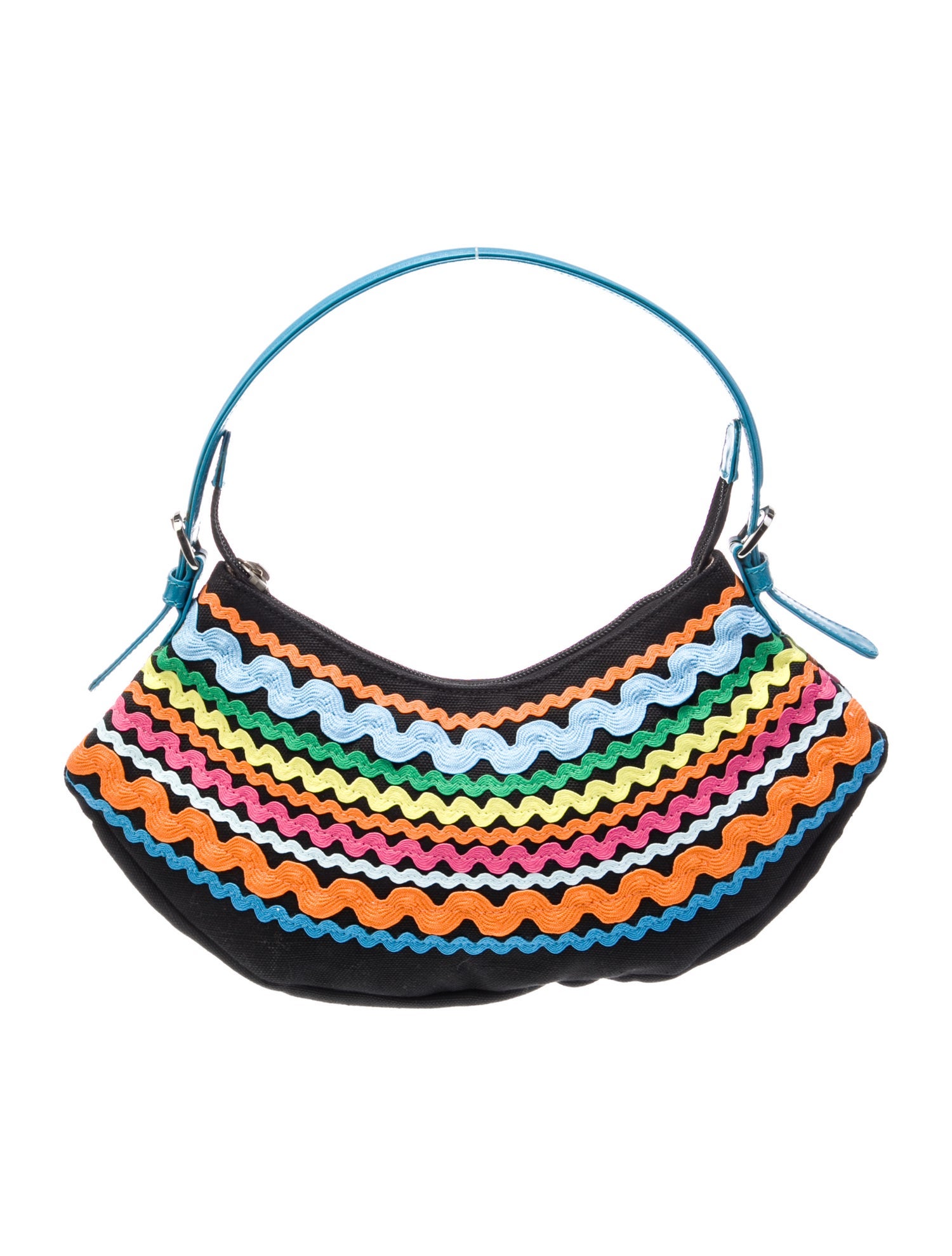 Moschino Canvas Top Handle Bag