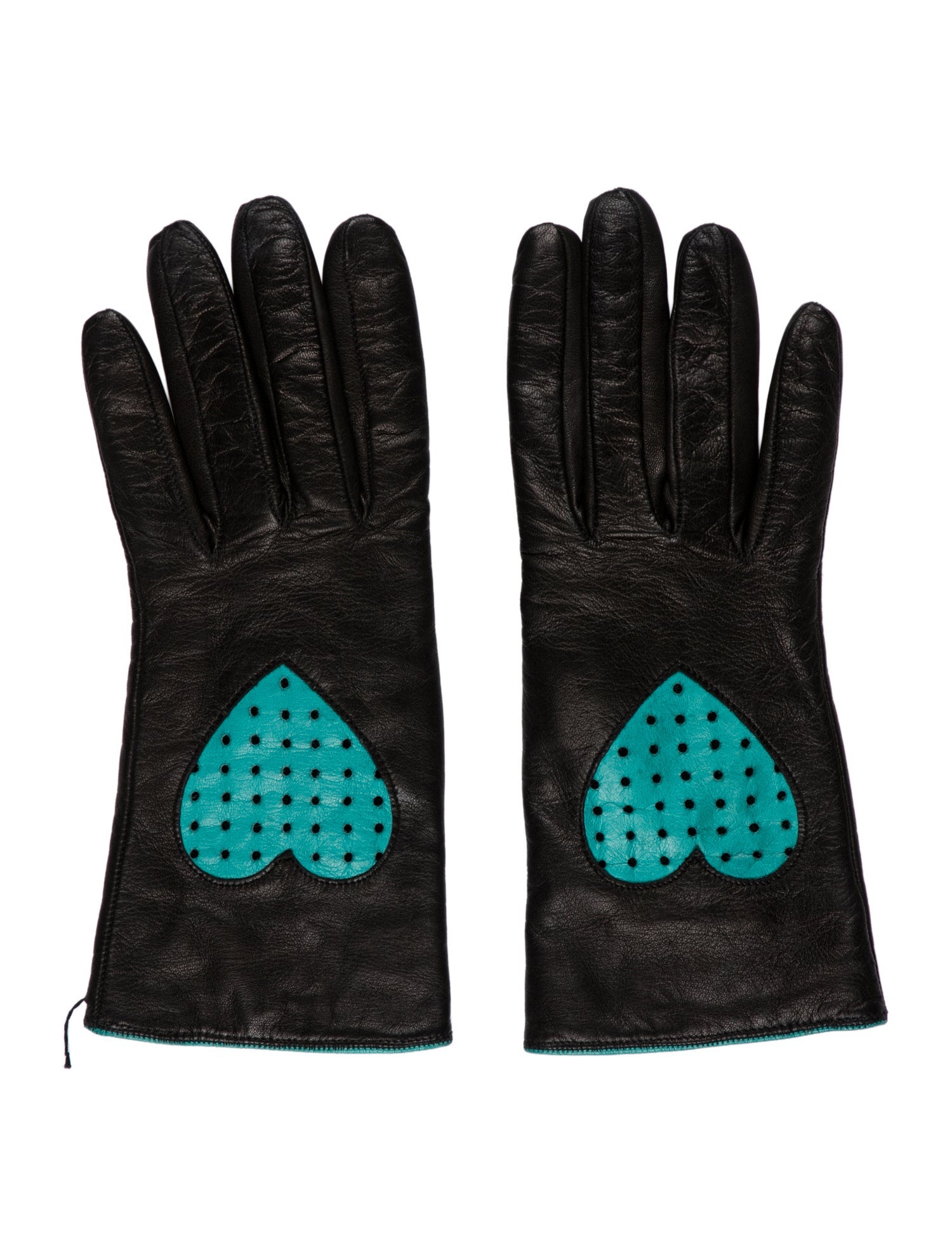 Moschino Leather Gloves