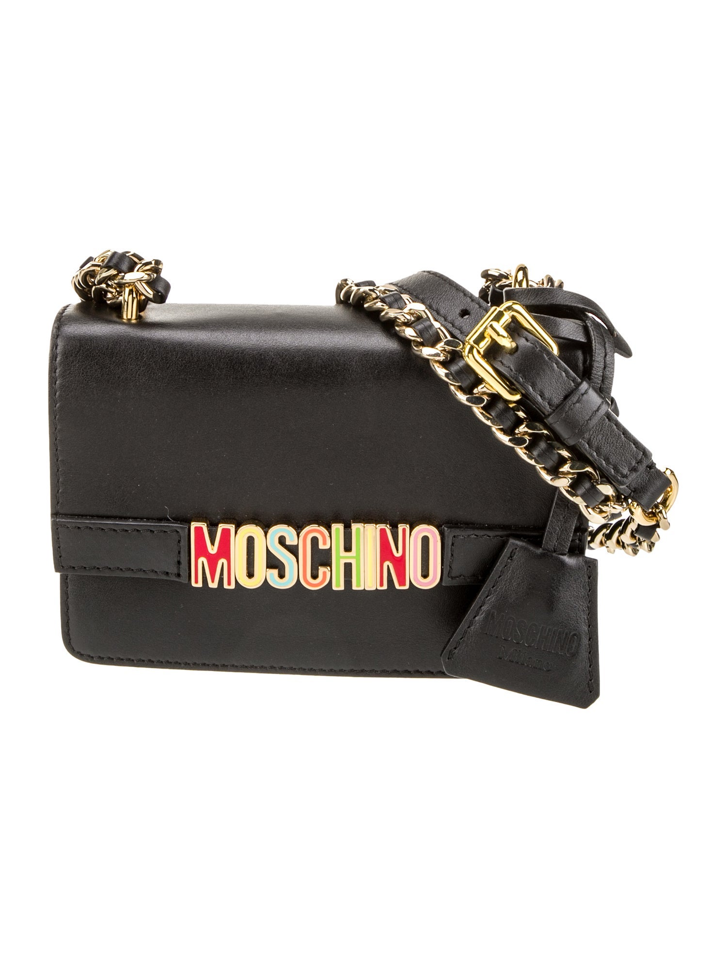 Moschino Leather Crossbody Bag