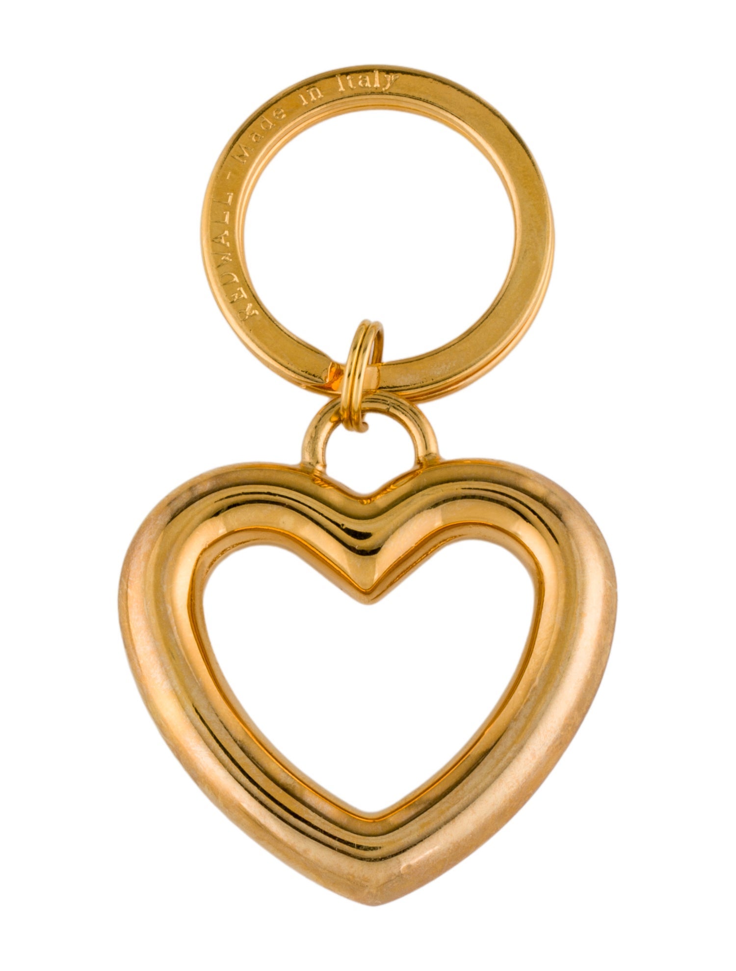 Moschino Heart-shaped Keychain