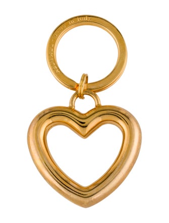Moschino Heart-shaped Keychain