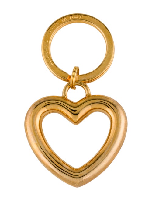 Moschino Heart-shaped Keychain
