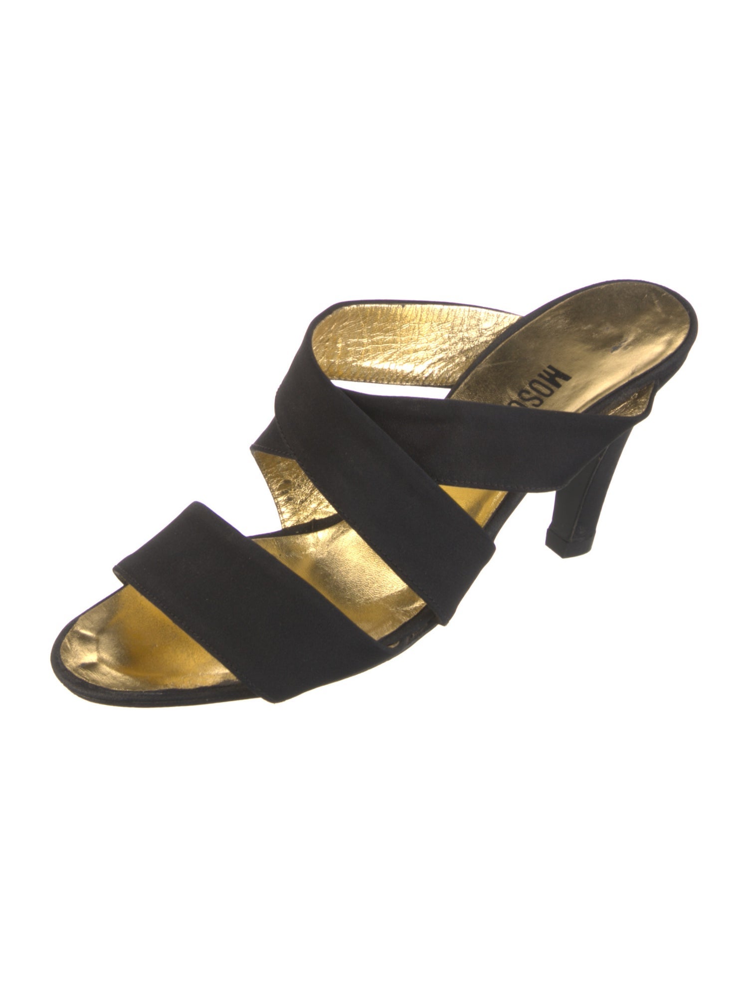 Moschino Satin Slides