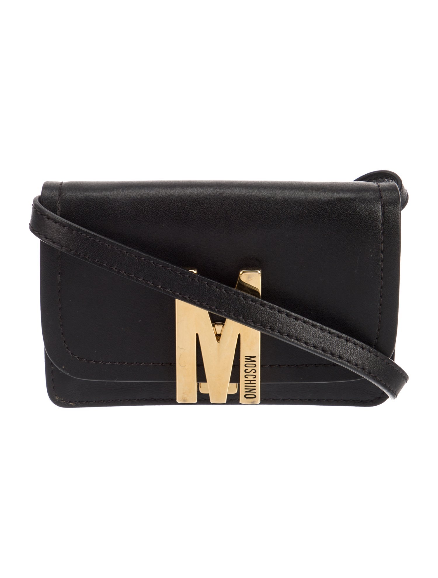 Moschino Leather Crossbody Bag