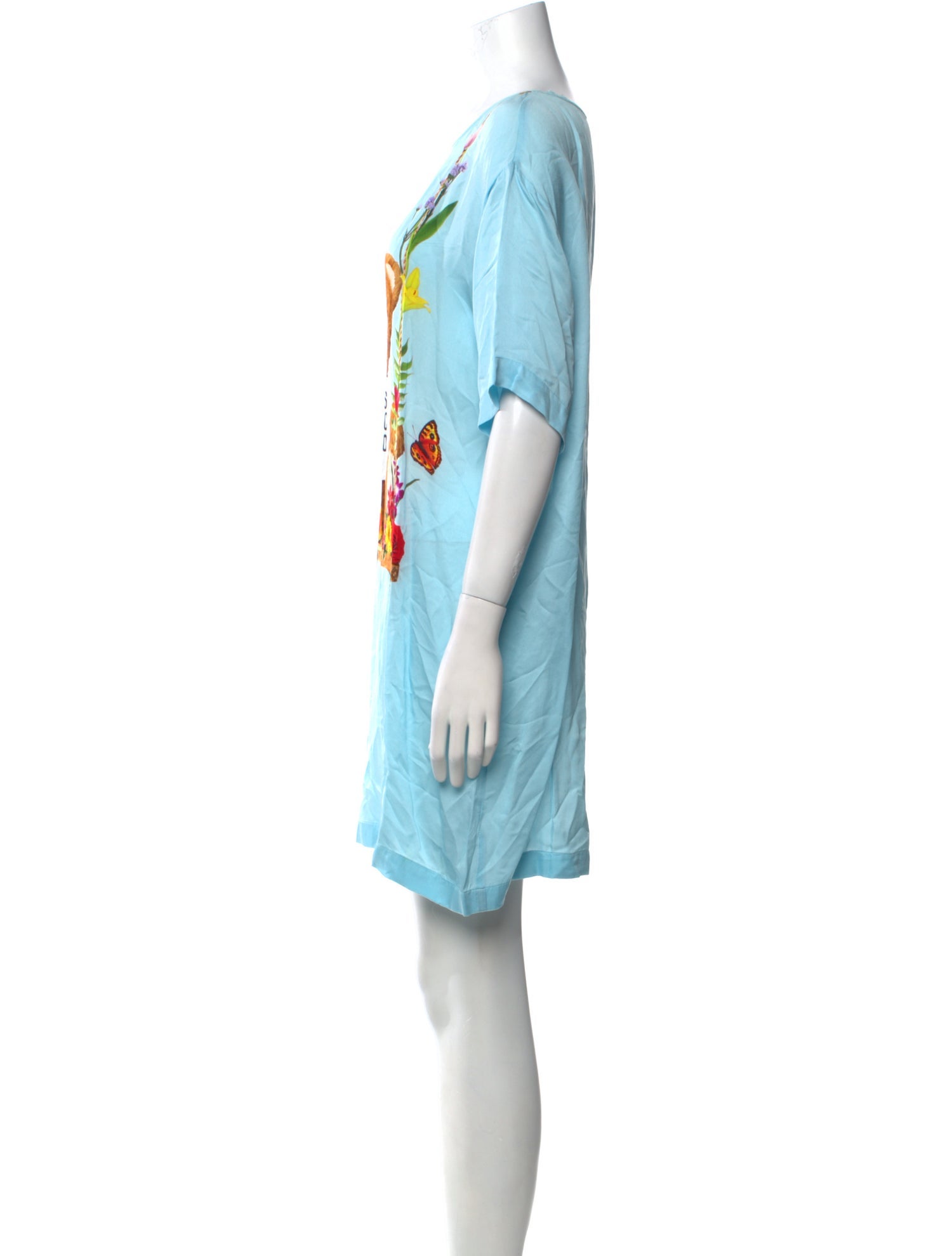 Moschino Graphic Print Mini Dress