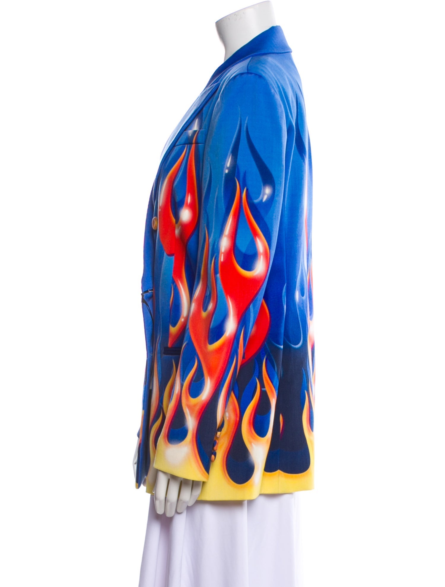 Moschino Wool Printed Blazer w/ Tags