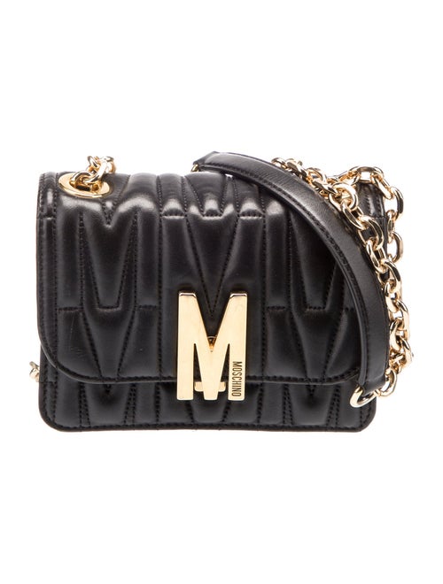 Moschino Leather Shoulder Bag