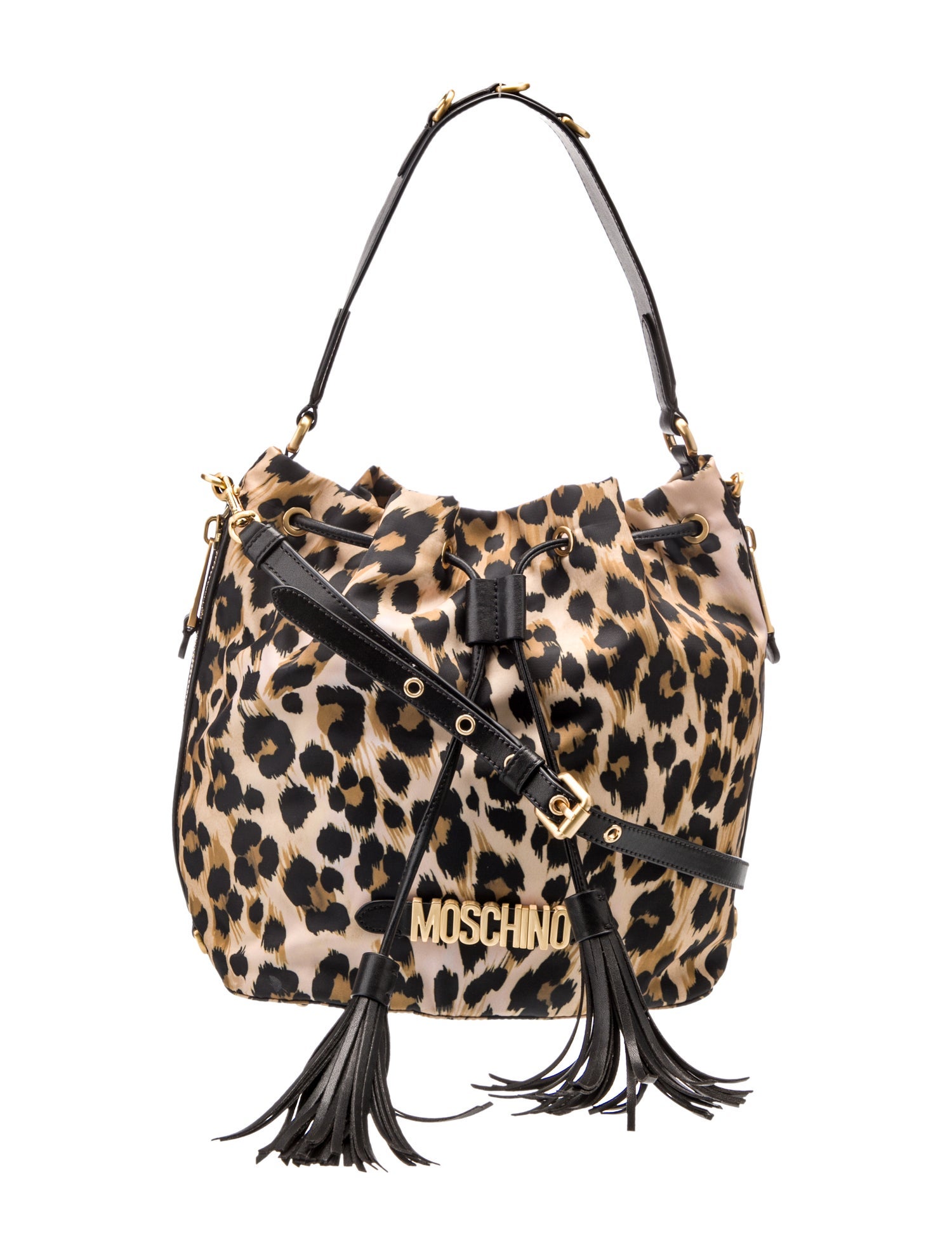 Moschino Nylon Bucket Bag