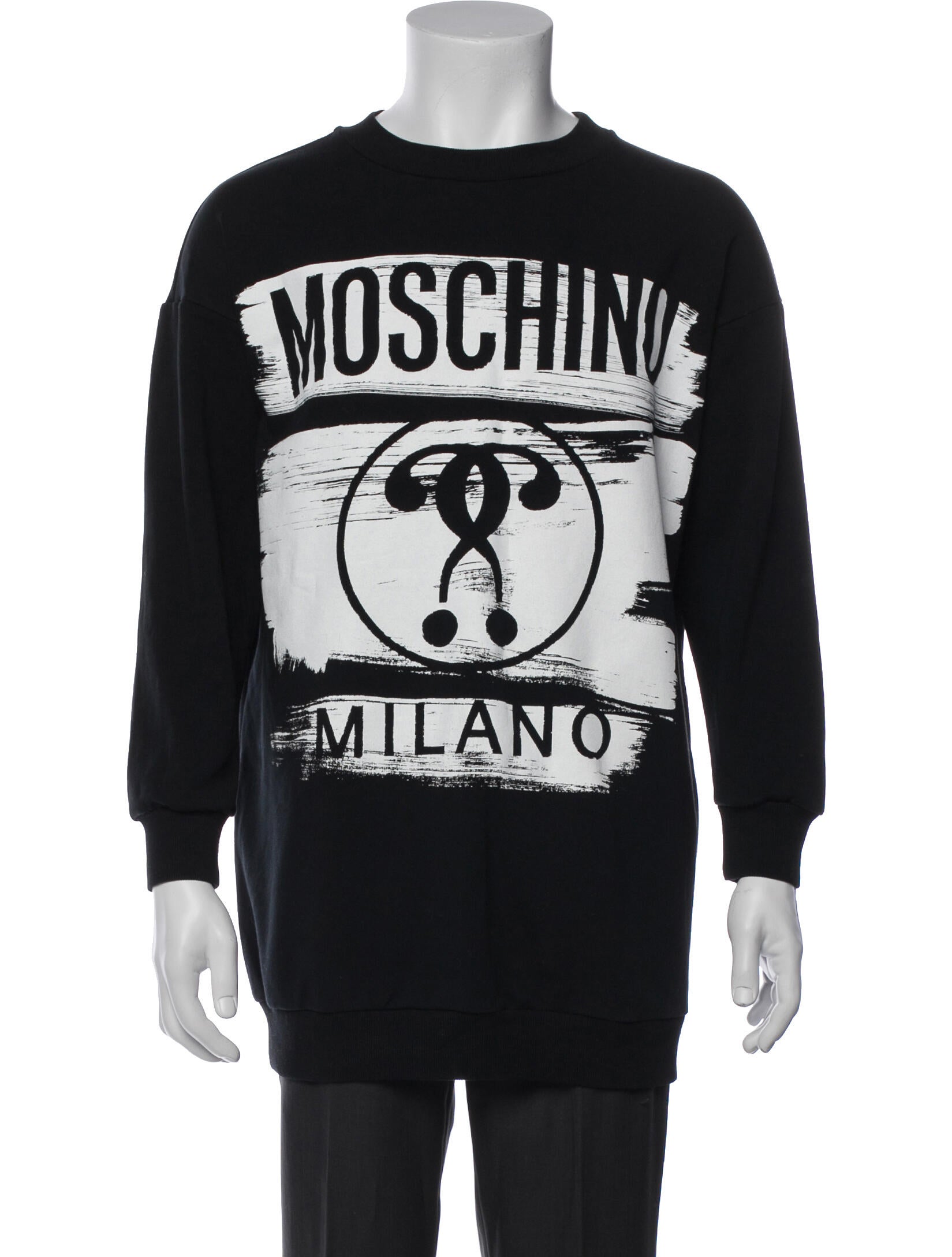 Moschino Graphic Print Crew Neck Sweatshirt