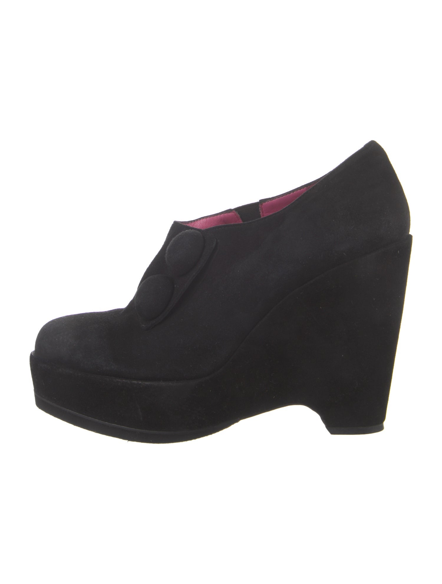 Moschino Suede Pumps