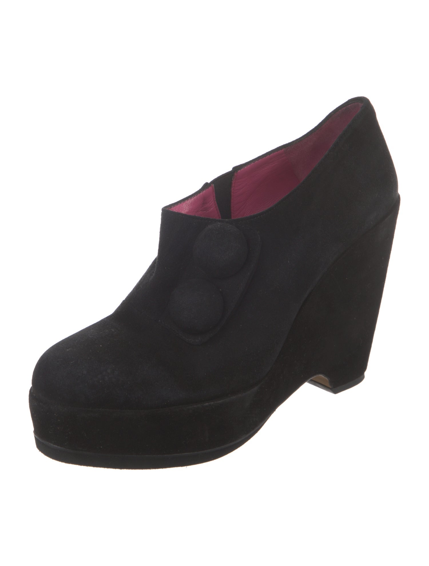 Moschino Suede Pumps