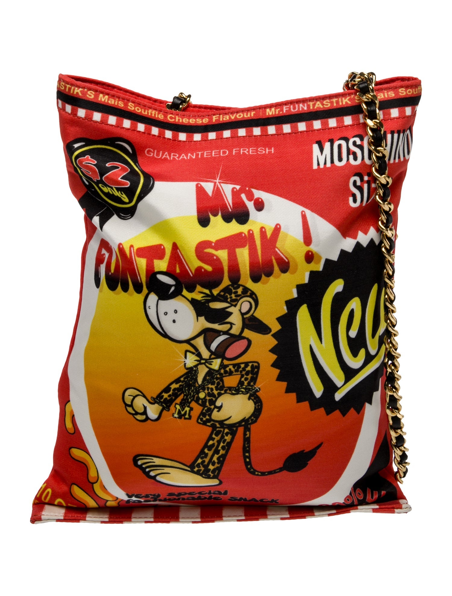 Moschino Canvas Backpack w/ Tags