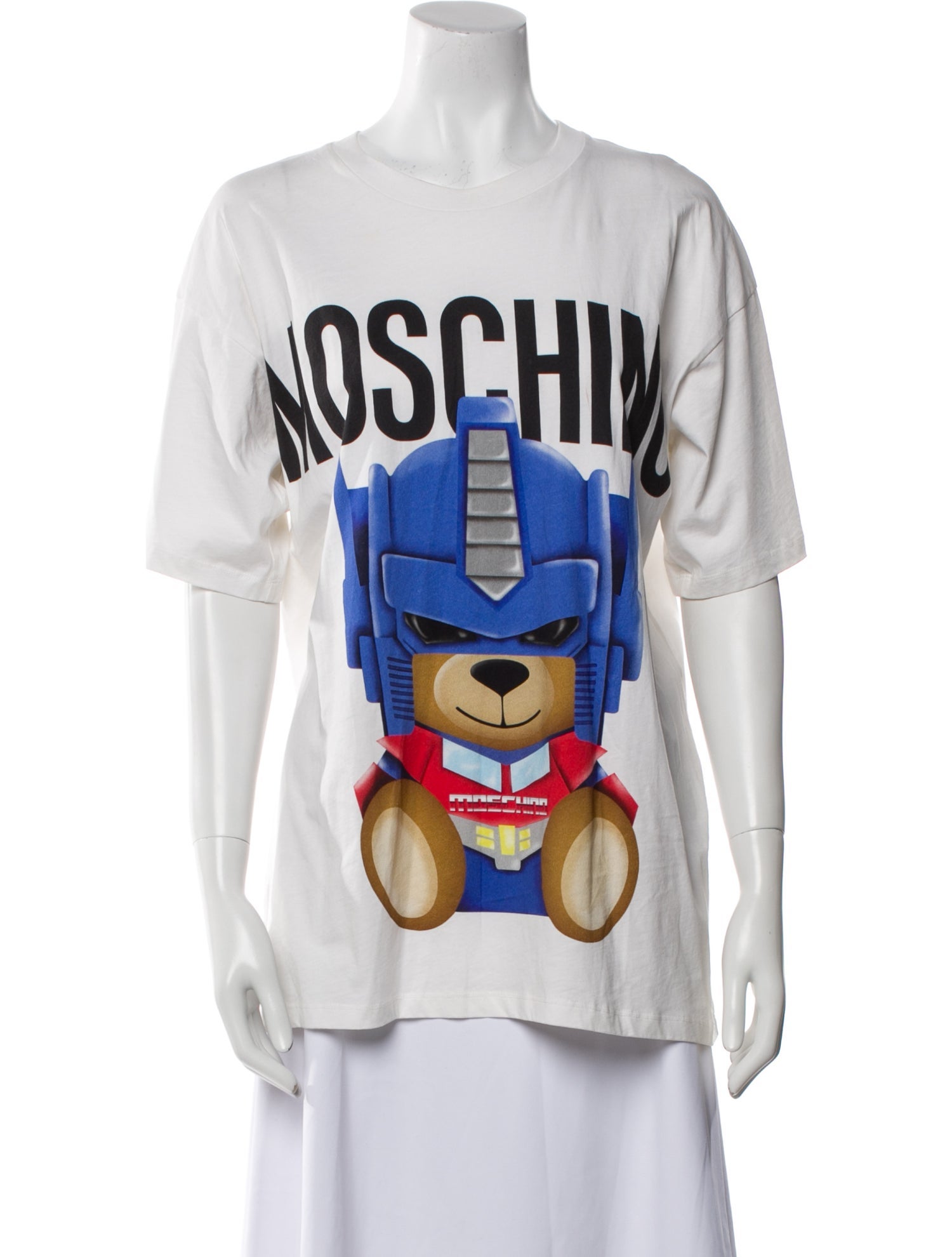Moschino Couture Graphic Print Crew Neck T-Shirt