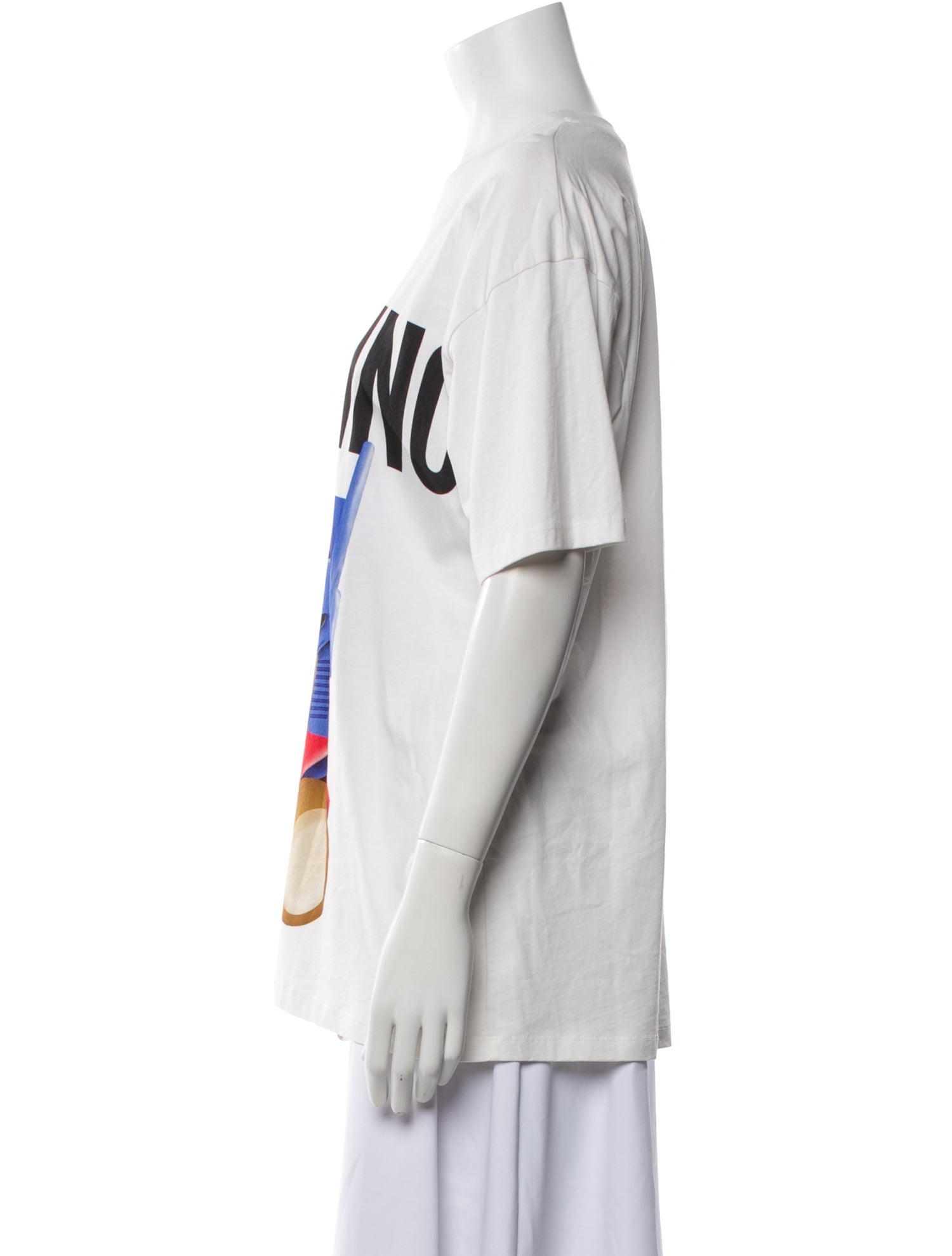 Moschino Couture Graphic Print Crew Neck T-Shirt