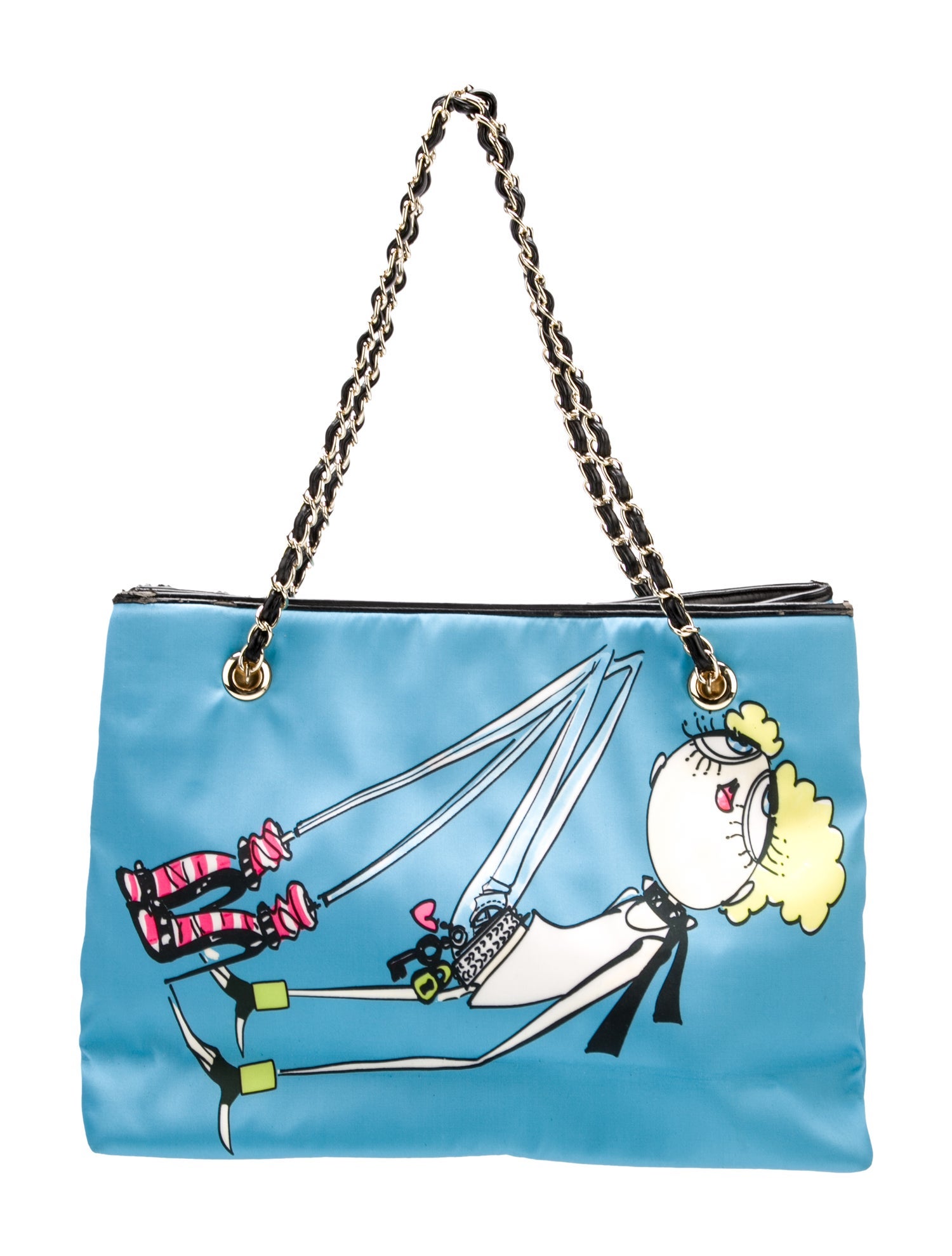 Moschino Nylon Shoulder Bag