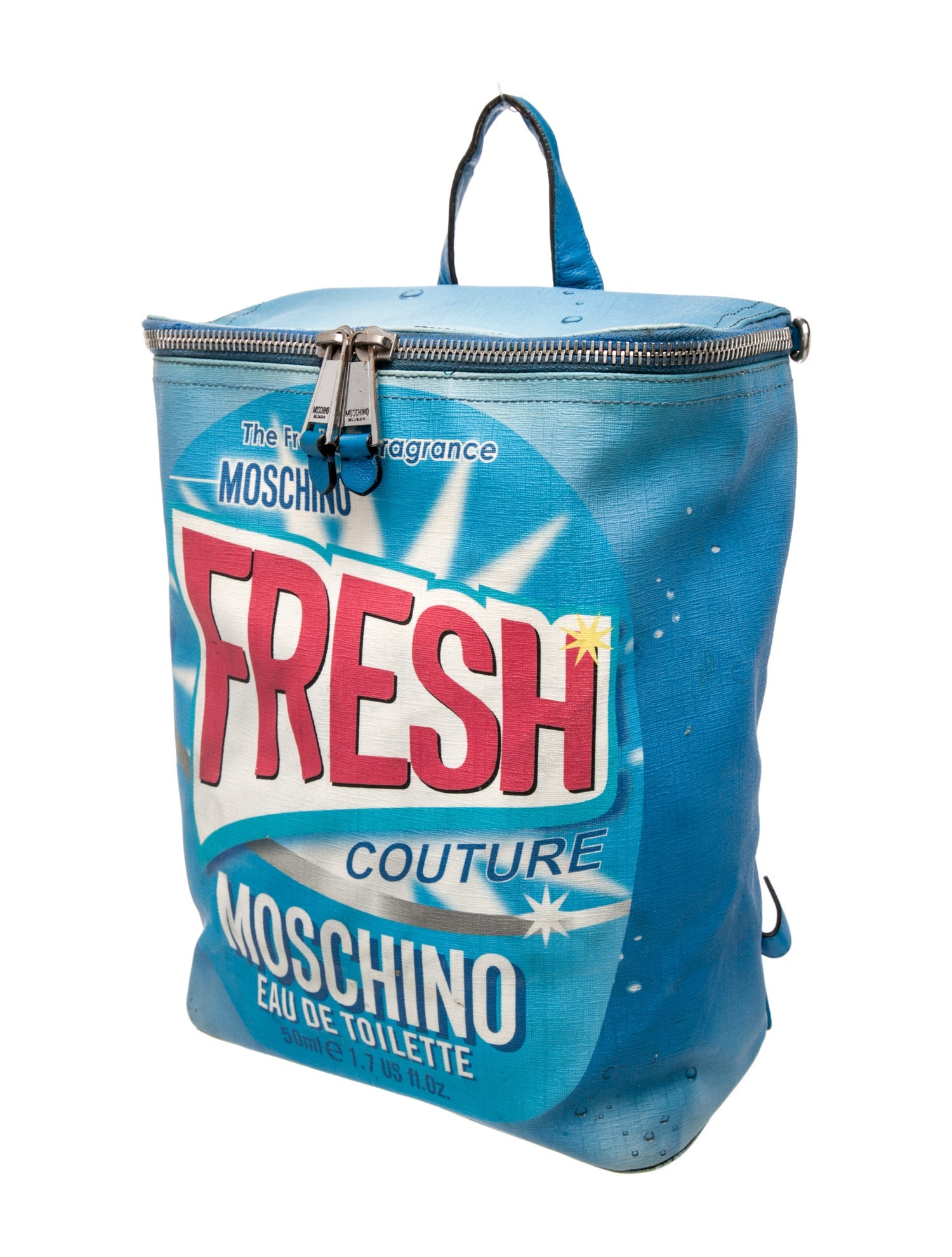 Moschino Leather Backpack