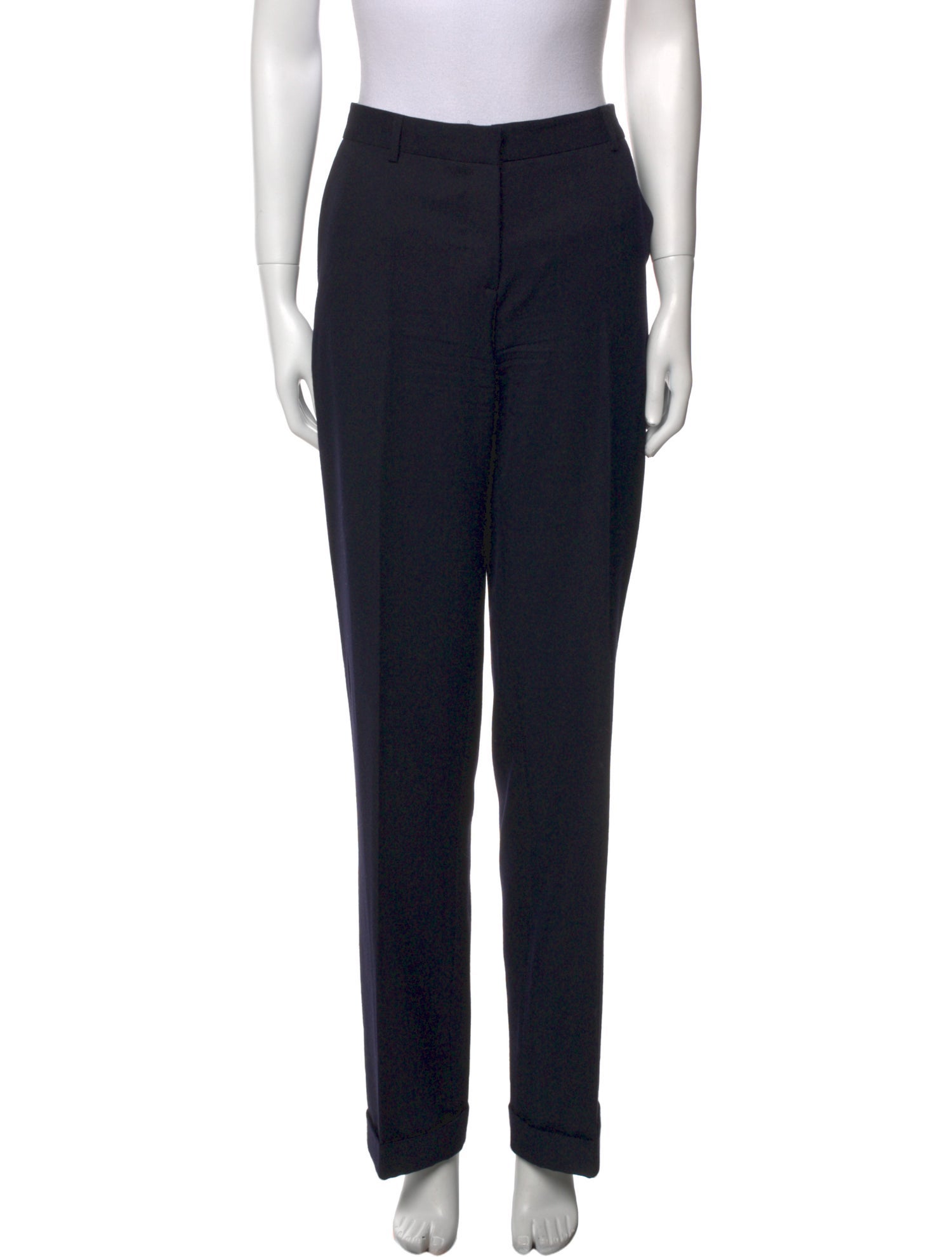 Moschino Virgin Wool Wide Leg Pants