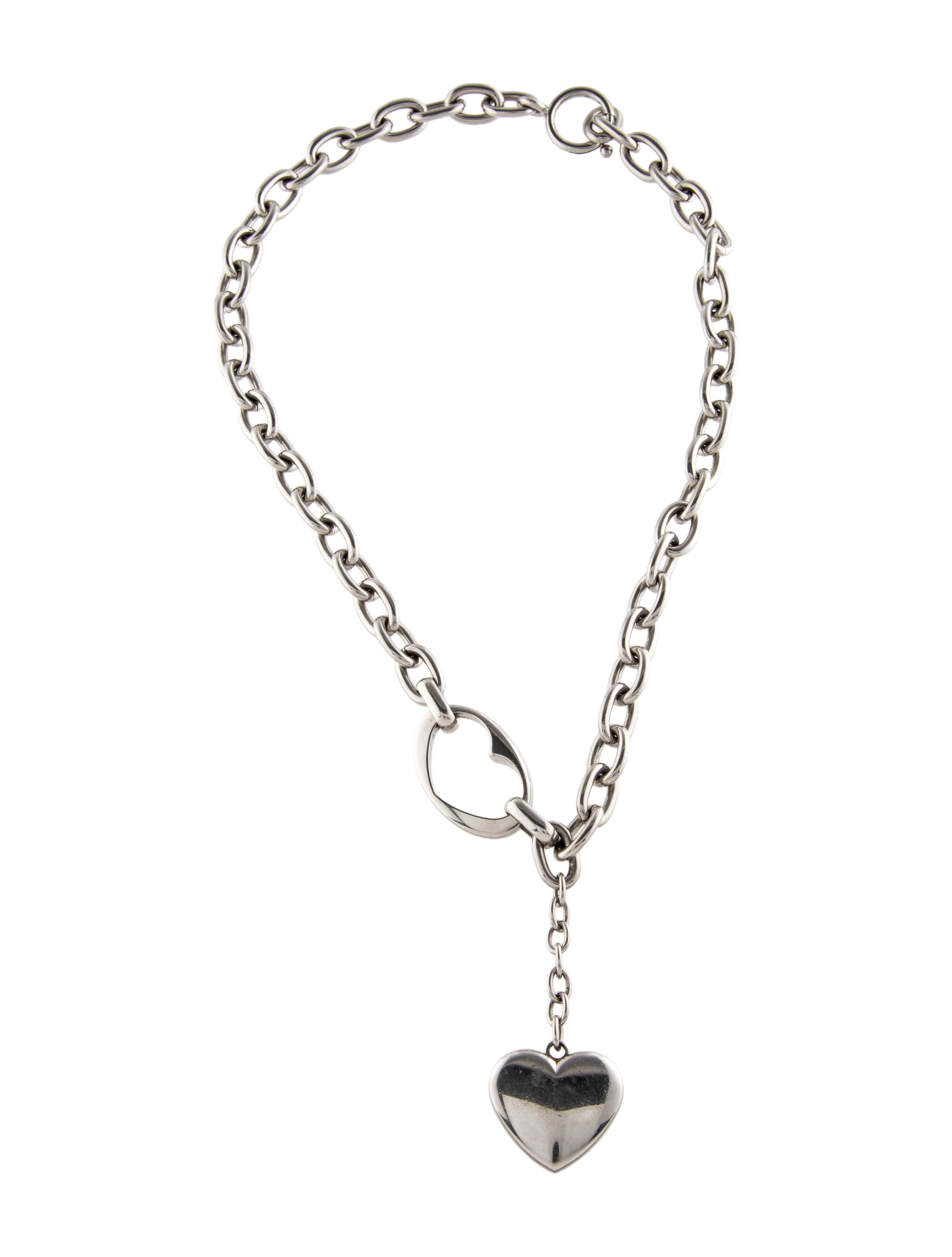 Moschino Cheap and Chic Heart Pendant Necklace