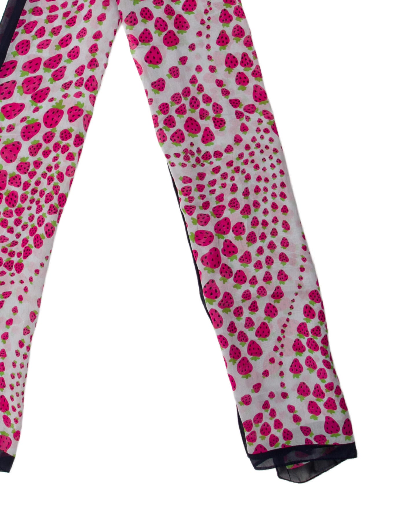 Moschino Silk Printed Scarf