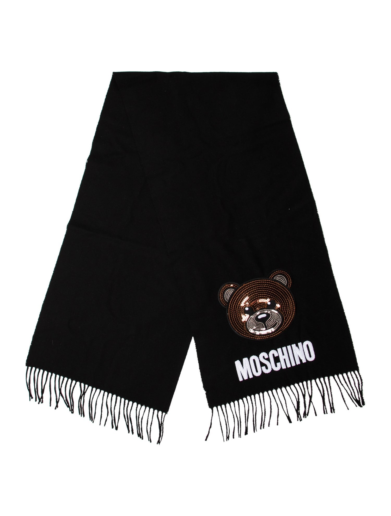 Moschino Cashmere Printed Scarf