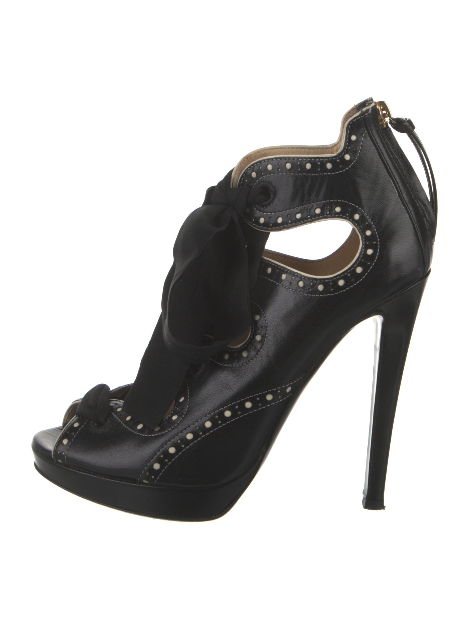 Moschino Leather Sandals